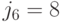 j_{6}=8%.