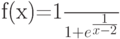 f(x)=\frac {1}{1+e^{\frac {1}{x-2}}}