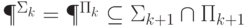 \P^{\Sigma_k}=\P^{\Pi_k}\subseteq \Sigma_{k+1}\cap \Pi_{k+1}