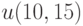 u(10,15)