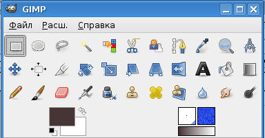 Набор инструментов для создания и редактирования графических изображений панель кнопок