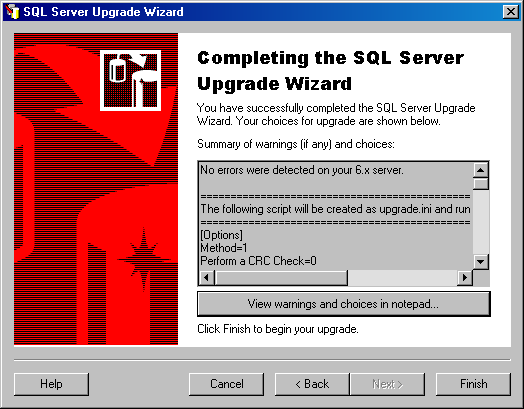Upgrade server