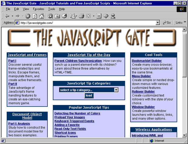 Script gate