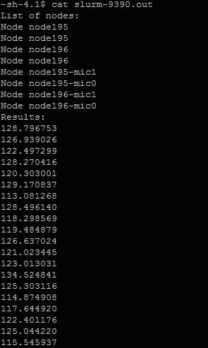 Результаты работы программы lab1_dot_symmetric