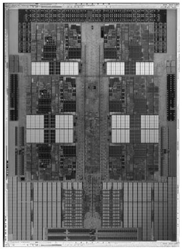 Кристалл процессора Opteron