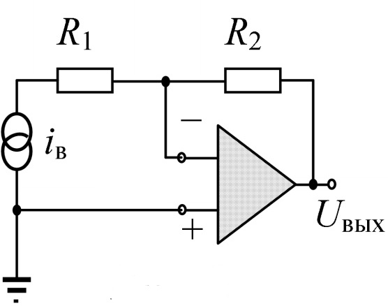 Эквивалентная схема операционного усилителя