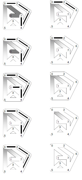  Пример применения метода Тремо для конкретного лабиринта (продолжение)