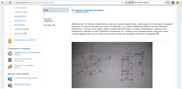 Обсуждение создания отверстий в 3D моделях