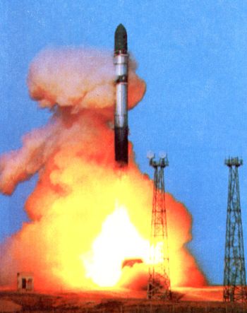 Межконтинентальная баллистическая ракета РС-20Б: