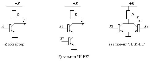 Схемотехническая реализация логических элементов