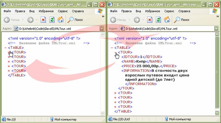 Не удается отобразить страницу xml internet explorer