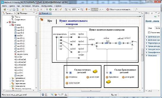 Тип агента Kontrol с размещёнными на нём тремя сегментами