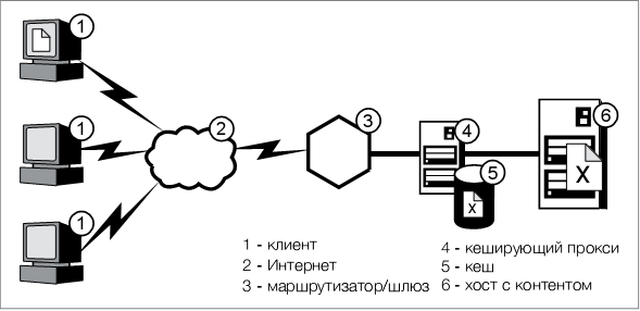 Типичный обратный прокси