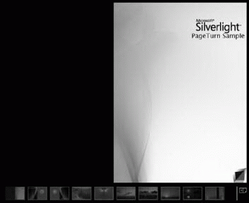  Пример PageTurn на Silverlight