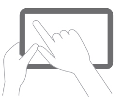Окклюзия (загораживание) - ситуация, когда рука пользователя закрывает часть экрана