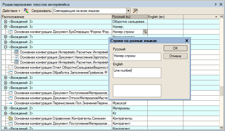 Вхождение строки. Пакет локализованного интерфейса на русском что это.