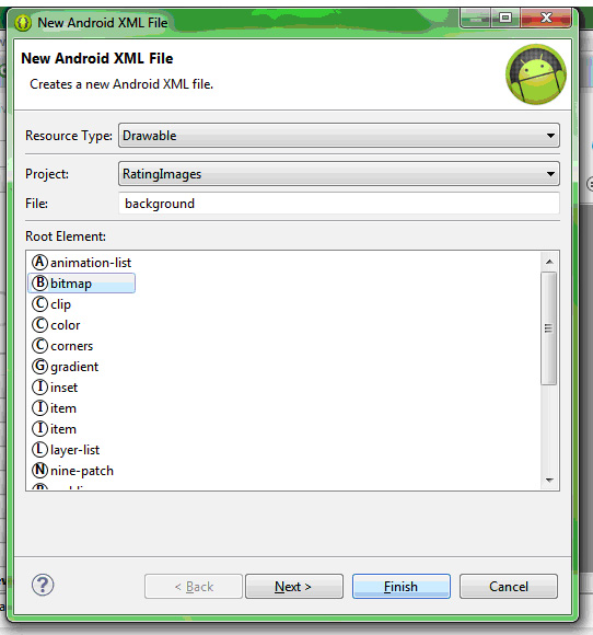 Создание нового XML-файла