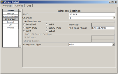 Вводим SSIDи WPA2-PSK