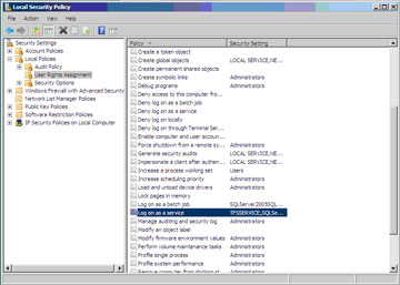 Local Security Policy