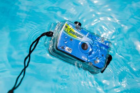 Водонепроницаемая цифровая фотокамера для подводной съемки Underwater Digi Cam SnapSights 