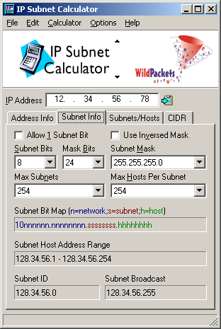 IP Subnet Calculator