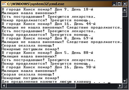 События в жизни города и три обработчика