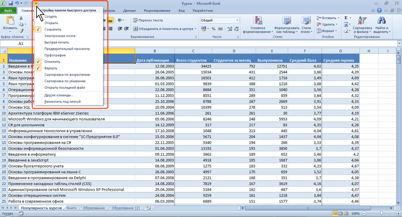 Информационная система excel. Вкладка параметры в excel. Панель разработчика excel.