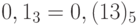 0,1_3 = 0,(13)_5