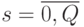 s=\overline{0,Q}