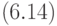 \black \begin{gather*} y_1=s_{11}x_1+s_{12}x_2+\cdots +s_{1i}x_i+\cdots +s_{1m}x_m,\\
y_2=s_{21}x_1+s_{22}x_2+\cdots +s_{2i}x_i+ \cdots  +s_{2m}x_m,\\
\cdots\cdots\cdots\cdots\cdots\cdots\cdots\cdots\cdots\cdots\cdots\cdots\cdots\cdots\cdots,\\
y_j=s_{j1}x_1+s_{j2}x_2+\cdots +s_{ji}x_i+ \cdots  +s_{jm}x_m,\\
\cdots\cdots\cdots\cdots\cdots\cdots\cdots\cdots\cdots\cdots\cdots\cdots\cdots\cdots\cdots,\\
 y_n=s_{N1}x_1+s_{N2}x_2+\cdots +s_{Ni}x_i+\cdots  +s_{Nm}x_m,\\
\end{gather*} (6.14)