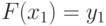 F(x_1)=y_1