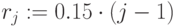 r_j:=0.15\cdot(j-1)