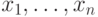 \ket{x_1,\dots,x_n}