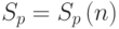 S_p=S_p\left(n\right)