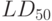 LD_{50}