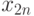 x_{2n}