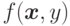 f({\bs x},y)