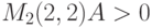 M_2(2, 2) A > 0