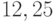 12,25% (((1 + 0,1053)^2 * (1 + 0,1579))^\frac{1}{3} – 1)